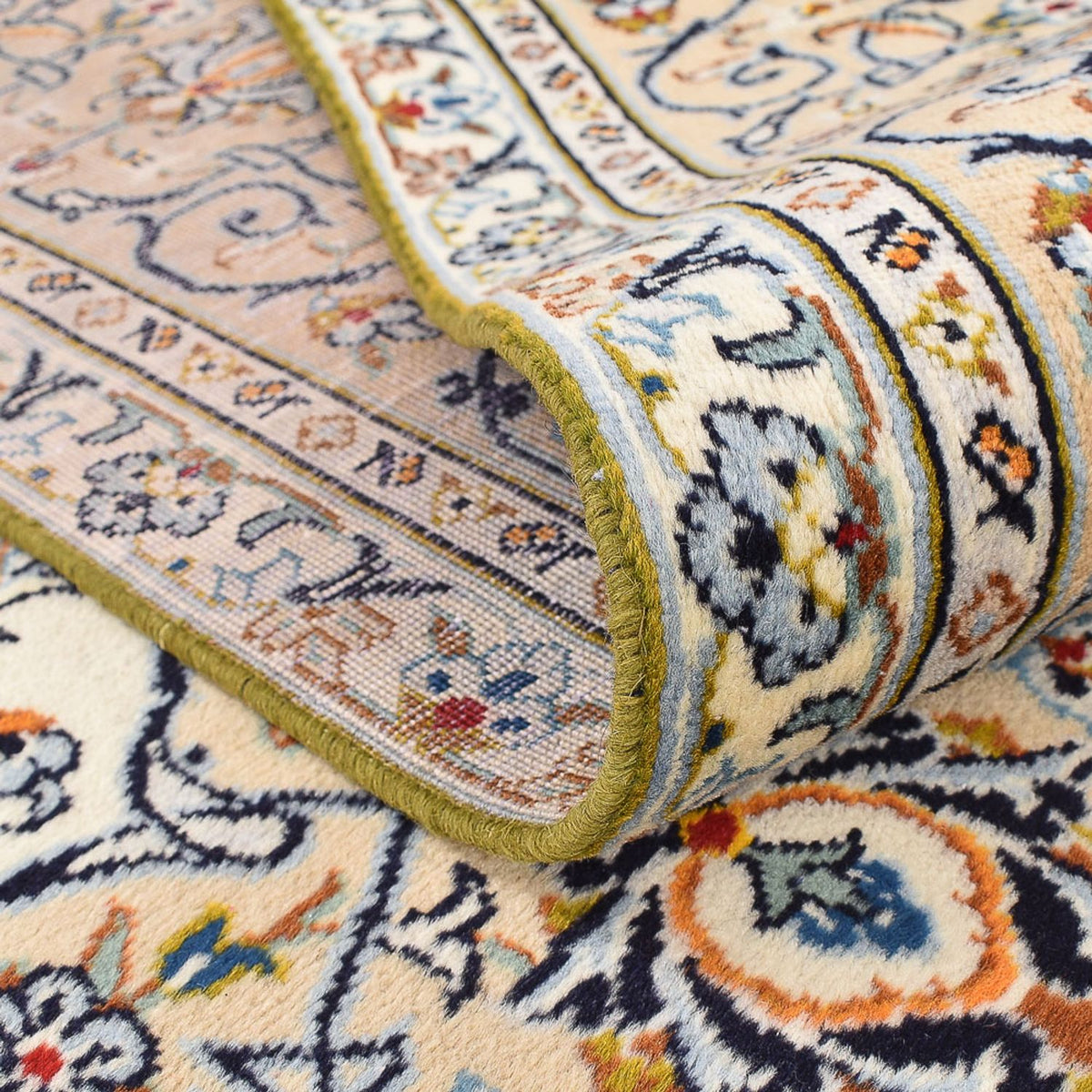 Persiska mattor - Keshan - 405 x 290 cm - sand