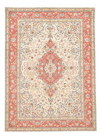 Persiska mattor - Keshan - 342 x 243 cm - ljusbeige