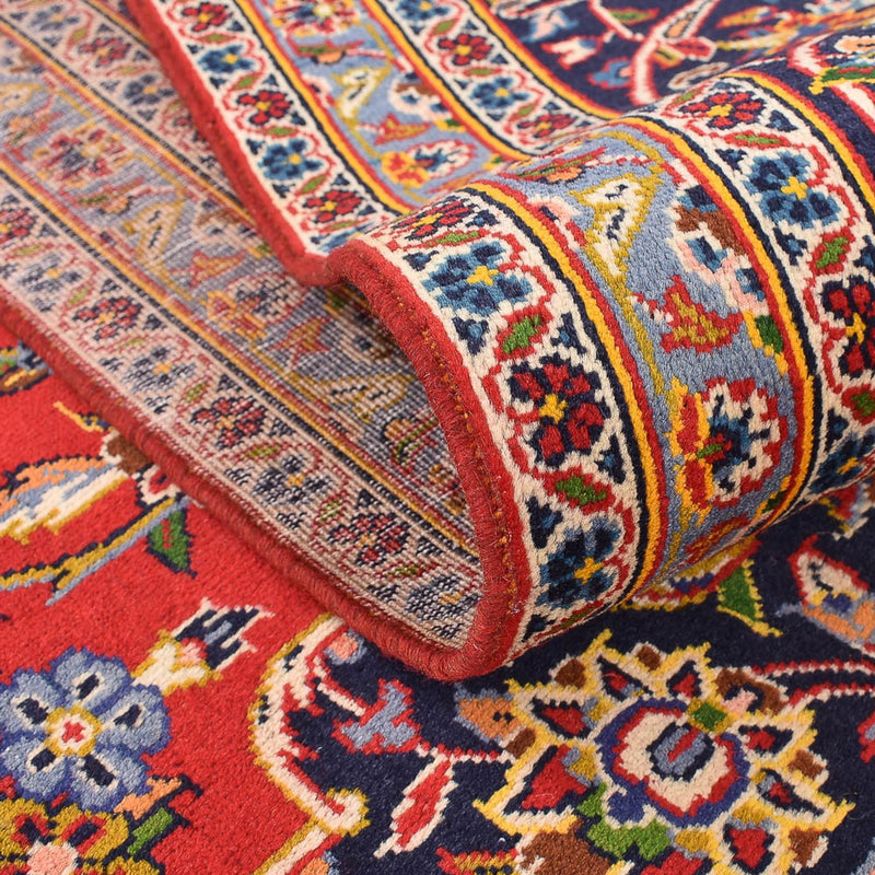 Persiska mattor - Keshan - 394 x 287 cm - röd