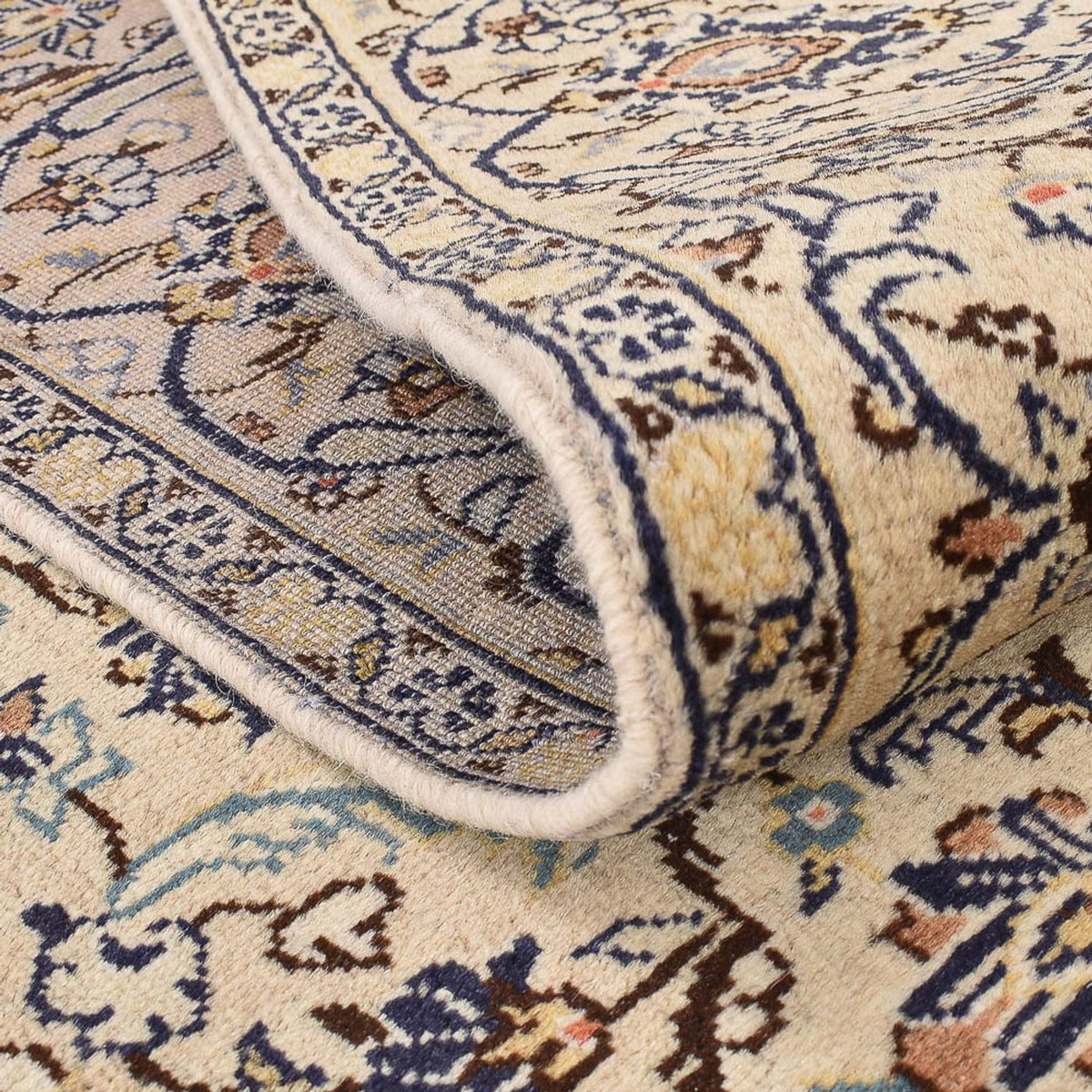 Persiska mattor - Keshan - 335 x 229 cm - sand