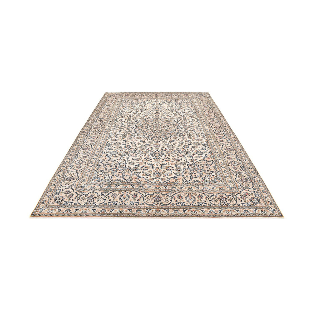 Persiska mattor - Keshan - 361 x 249 cm - mörk beige