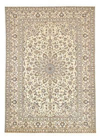 Persiska mattor - Keshan - 345 x 239 cm - ljusbeige