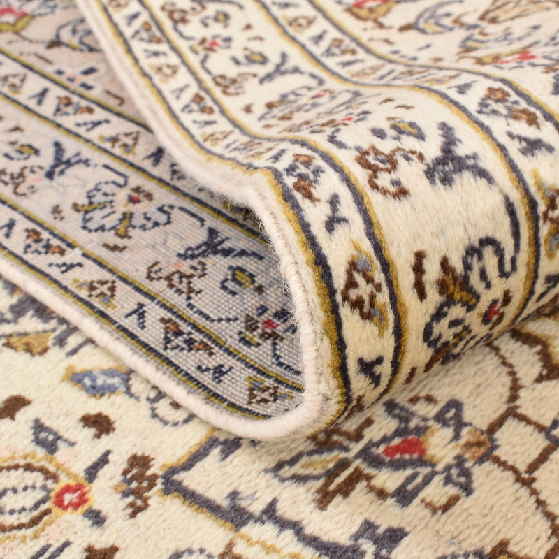 Persiska mattor - Keshan - 345 x 239 cm - ljusbeige