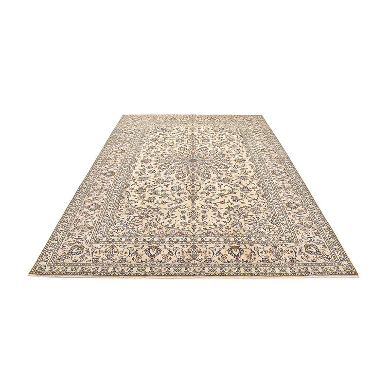 Persiska mattor - Keshan - 345 x 239 cm - ljusbeige