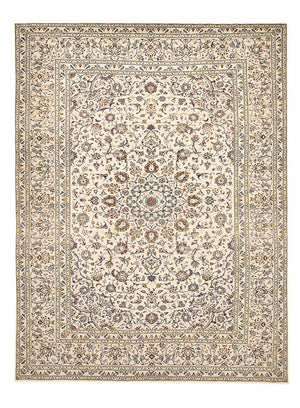 Persiska mattor - Keshan - 342 x 245 cm - ljusbeige