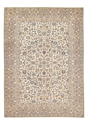 Persiska mattor - Keshan - 380 x 271 cm - ljusbeige