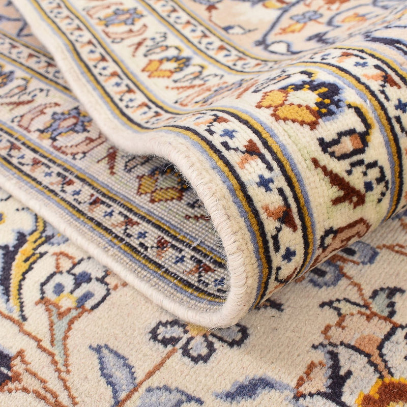 Persiska mattor - Keshan - 380 x 271 cm - ljusbeige