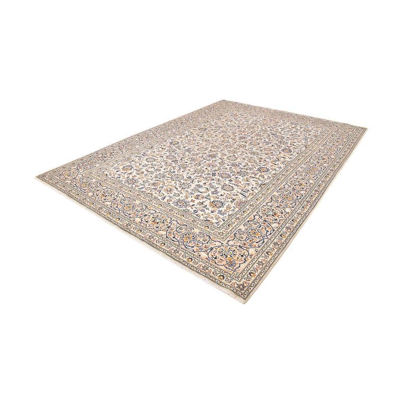 Persiska mattor - Keshan - 380 x 271 cm - ljusbeige