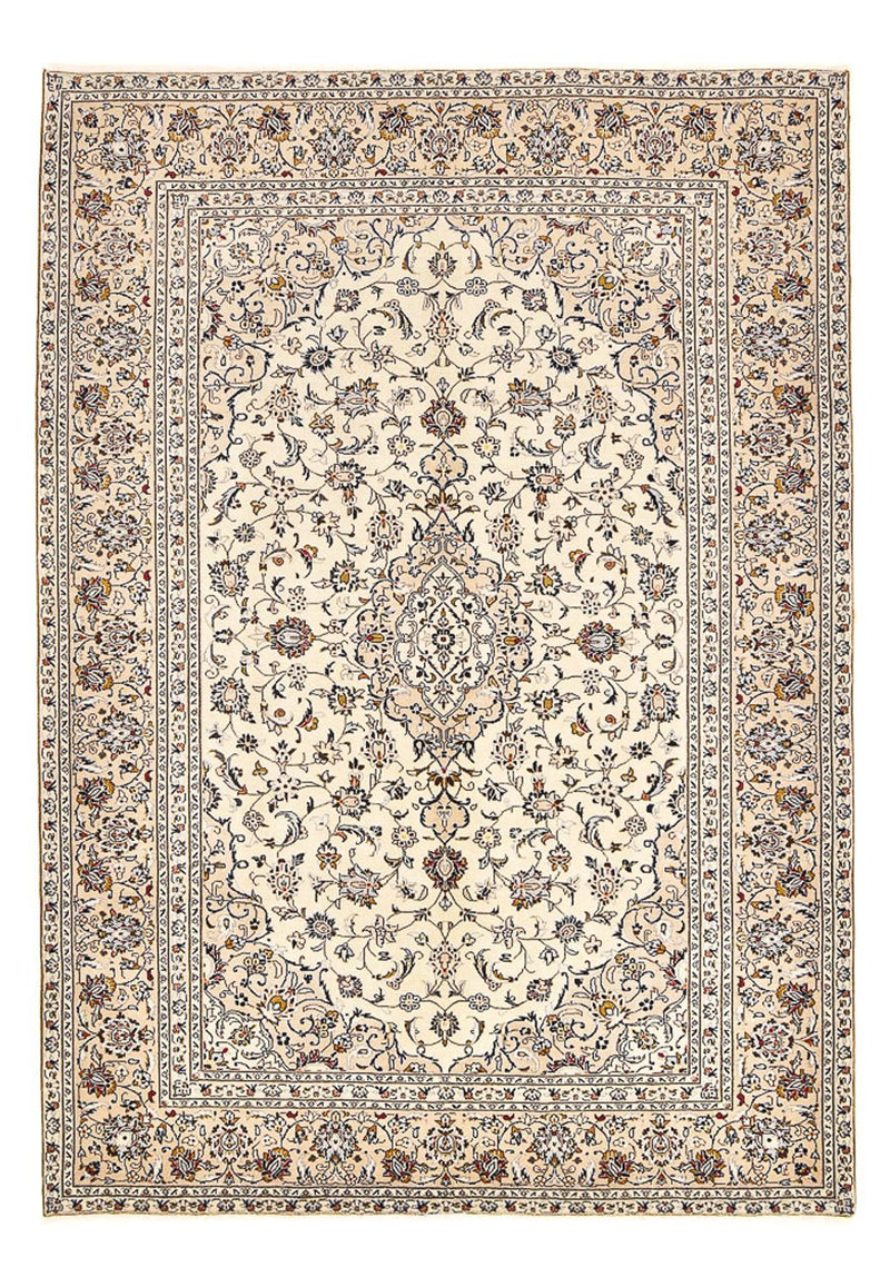Persiska mattor - Keshan - 310 x 215 cm - ljusbeige