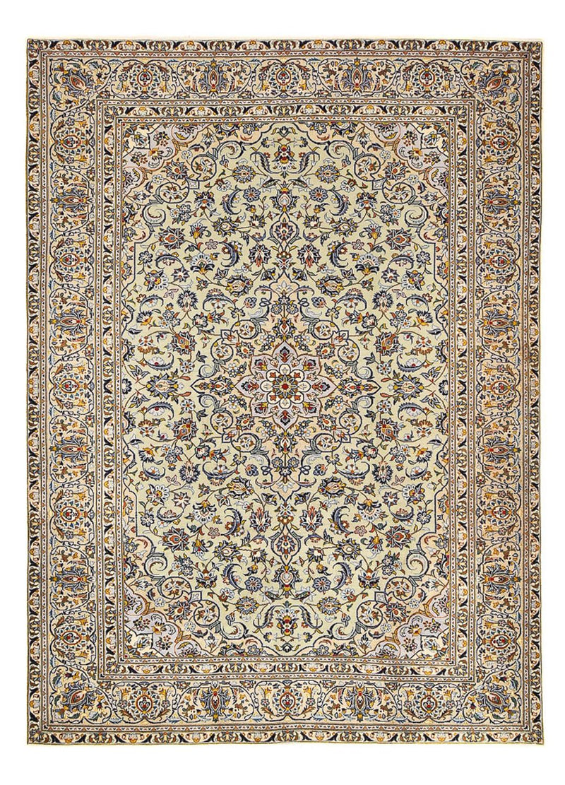 Persiska mattor - Keshan - 350 x 249 cm - mörk beige