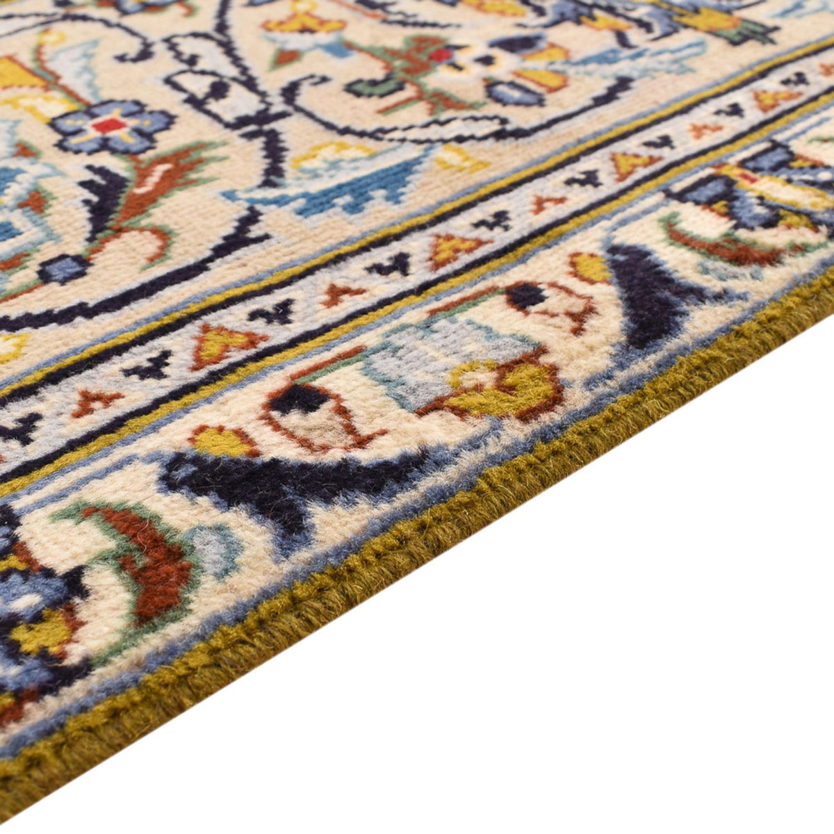 Persiska mattor - Keshan - 350 x 249 cm - mörk beige