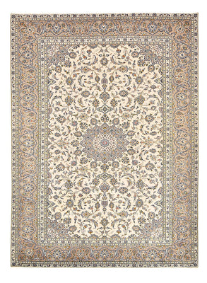 Persiska mattor - Keshan - 345 x 250 cm - ljusbeige