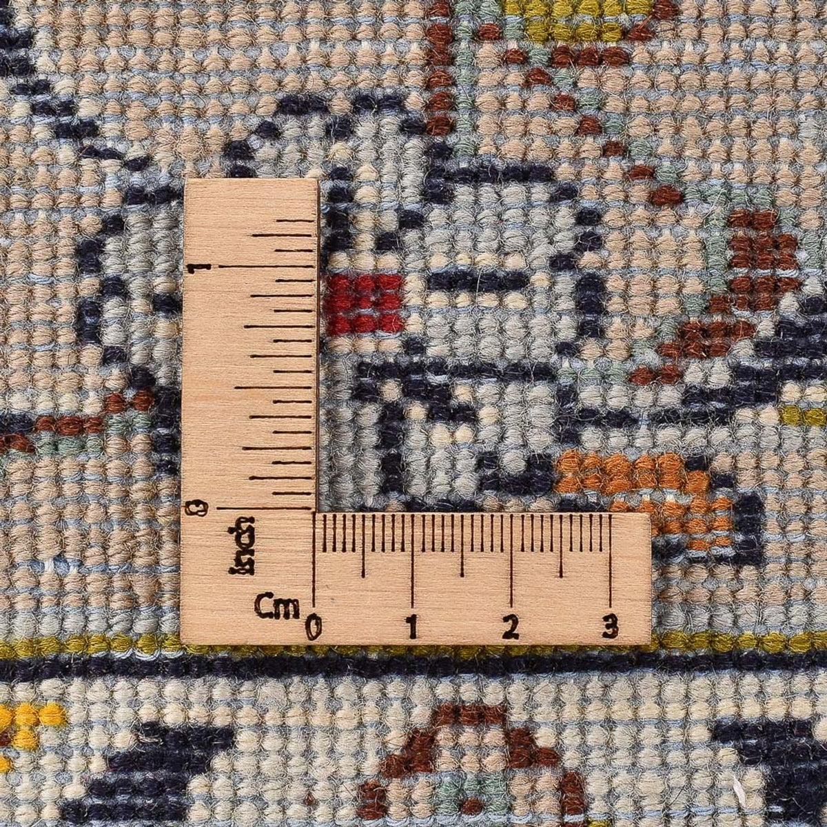 Persiska mattor - Keshan - 397 x 293 cm - ljusbeige