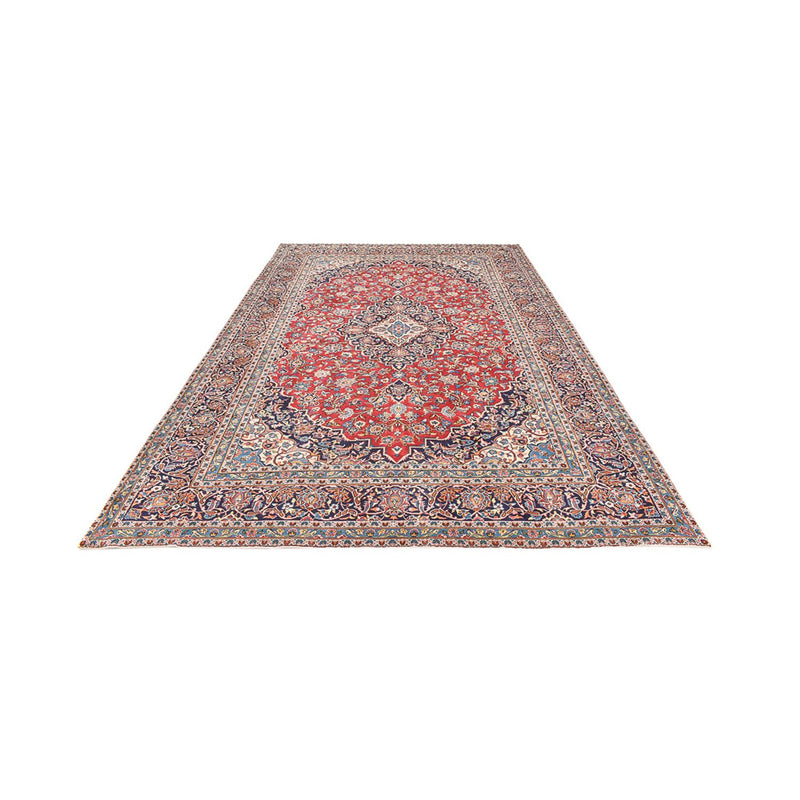 Persiska mattor - Keshan - 394 x 249 cm - röd