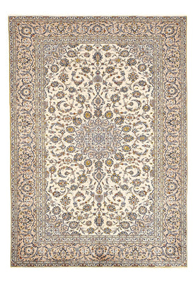 Persiska mattor - Keshan - 290 x 190 cm - ljusbeige