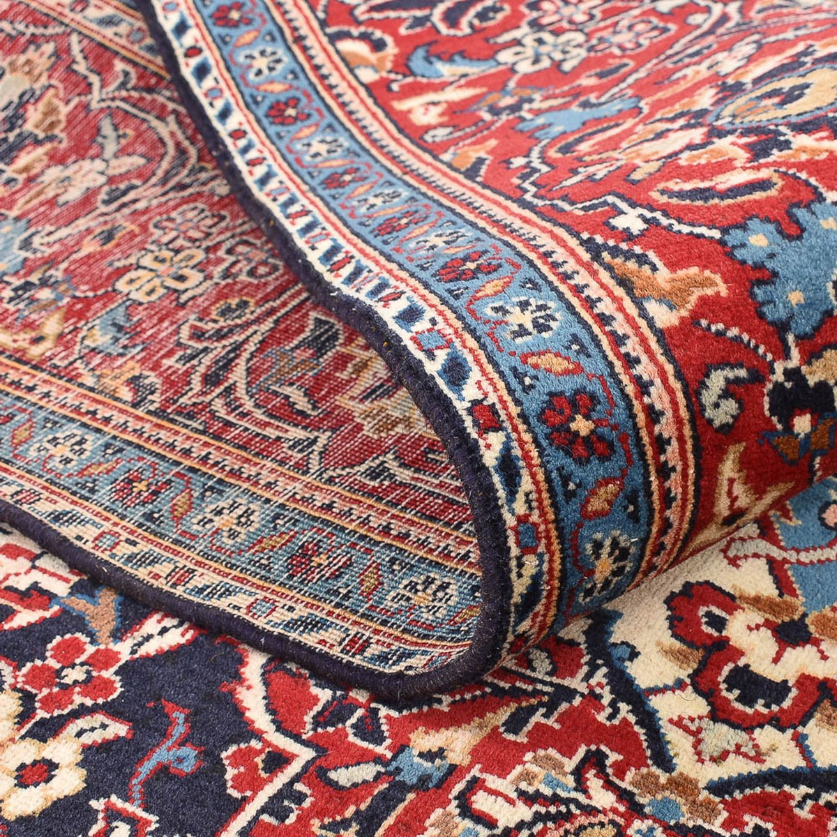 Persiska mattor - Keshan - 300 x 195 cm - ljusröd