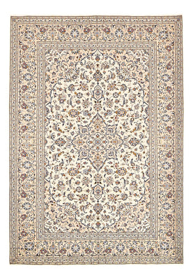 Persiska mattor - Keshan - 310 x 207 cm - ljusbeige