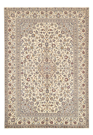 Persiska mattor - Keshan - 295 x 196 cm - ljusbeige