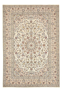 Persiska mattor - Keshan - 300 x 200 cm - ljusbeige
