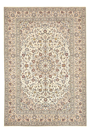 Persiska mattor - Keshan - 300 x 200 cm - ljusbeige