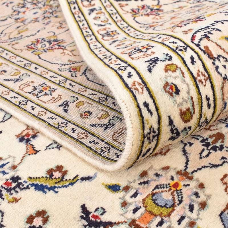 Persiska mattor - Keshan - 300 x 200 cm - ljusbeige