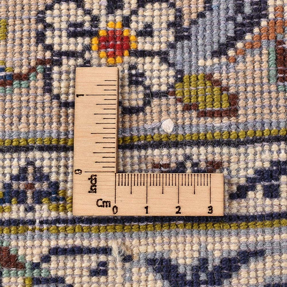 Persiska mattor - Keshan - 405 x 292 cm - ljusbeige