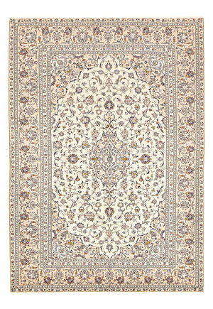 Persiska mattor - Keshan - 308 x 208 cm - ljusbeige
