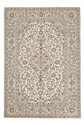 Persiska mattor - Keshan - 300 x 200 cm - ljusbeige