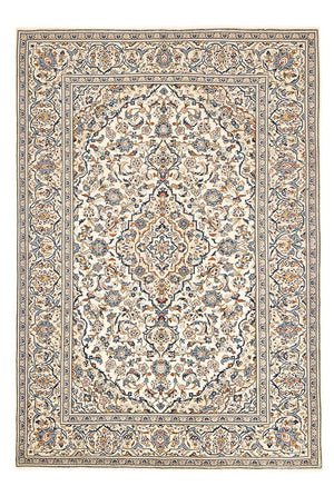Persiska mattor - Keshan - 300 x 200 cm - ljusbeige