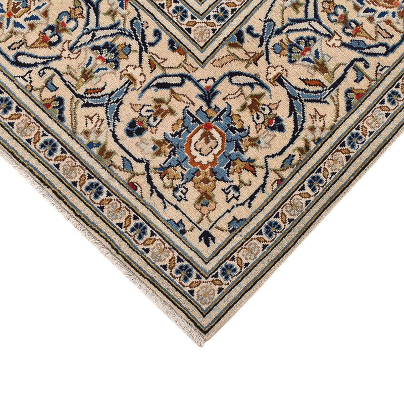 Persiska mattor - Keshan - 300 x 200 cm - ljusbeige