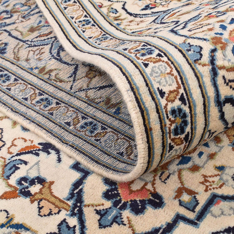 Persiska mattor - Keshan - 300 x 200 cm - ljusbeige