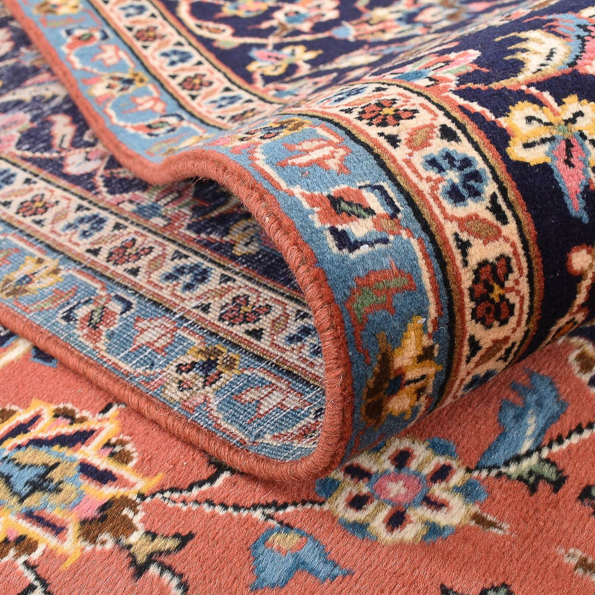 Persiska mattor - Keshan - 336 x 243 cm - röd