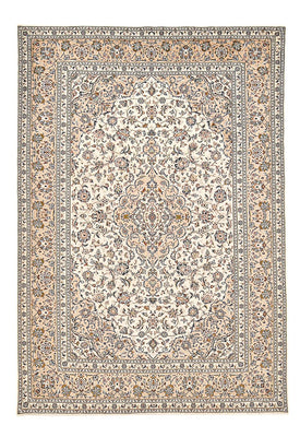 Persiska mattor - Keshan - 360 x 250 cm - ljusbeige