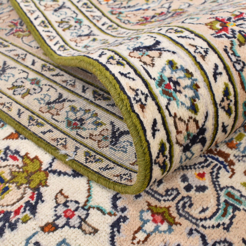 Persiska mattor - Keshan - 340 x 245 cm - ljusbeige