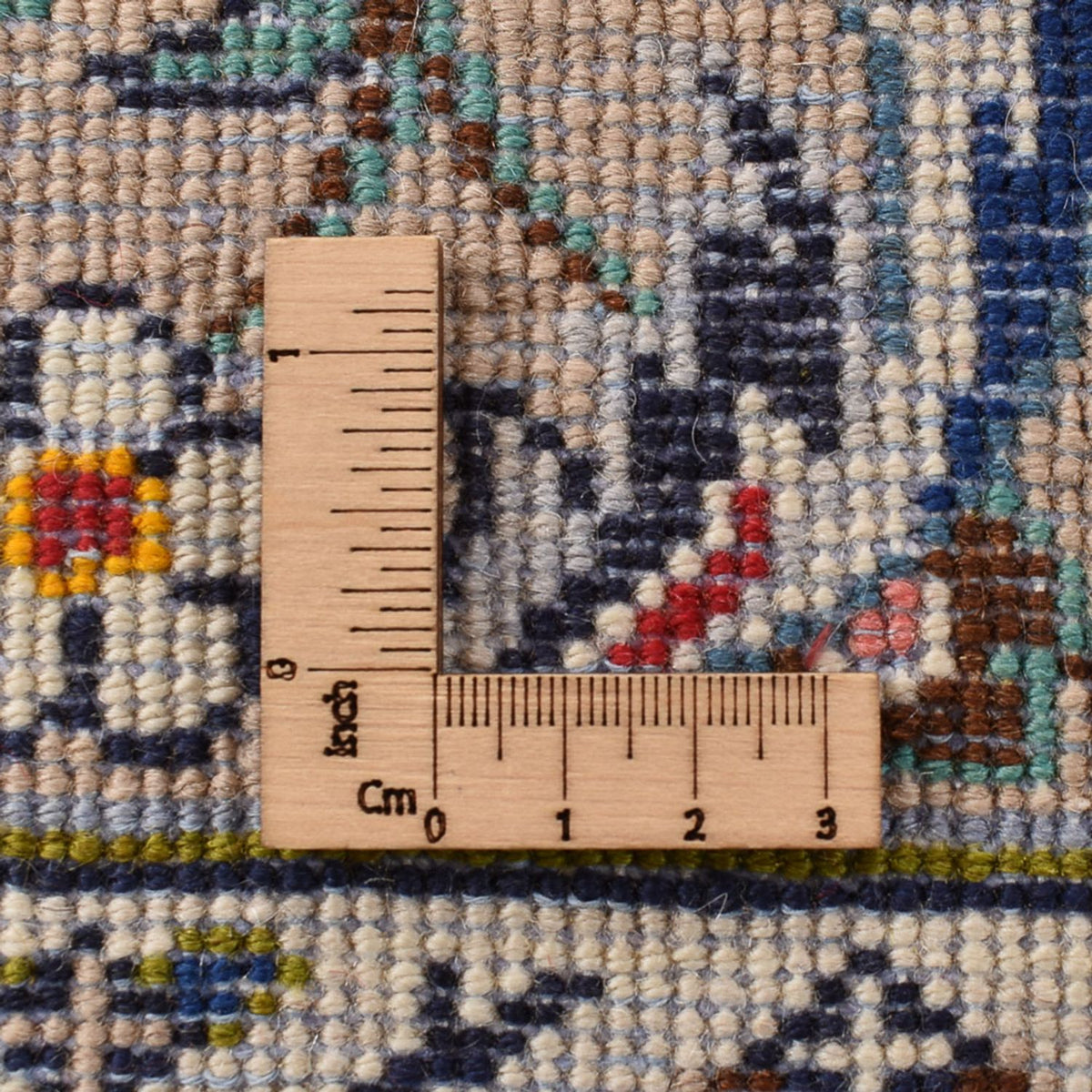 Persiska mattor - Keshan - 340 x 245 cm - ljusbeige