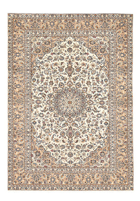 Persiska mattor - Keshan - 333 x 235 cm - ljusbeige