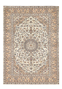 Persiska mattor - Keshan - 333 x 235 cm - ljusbeige