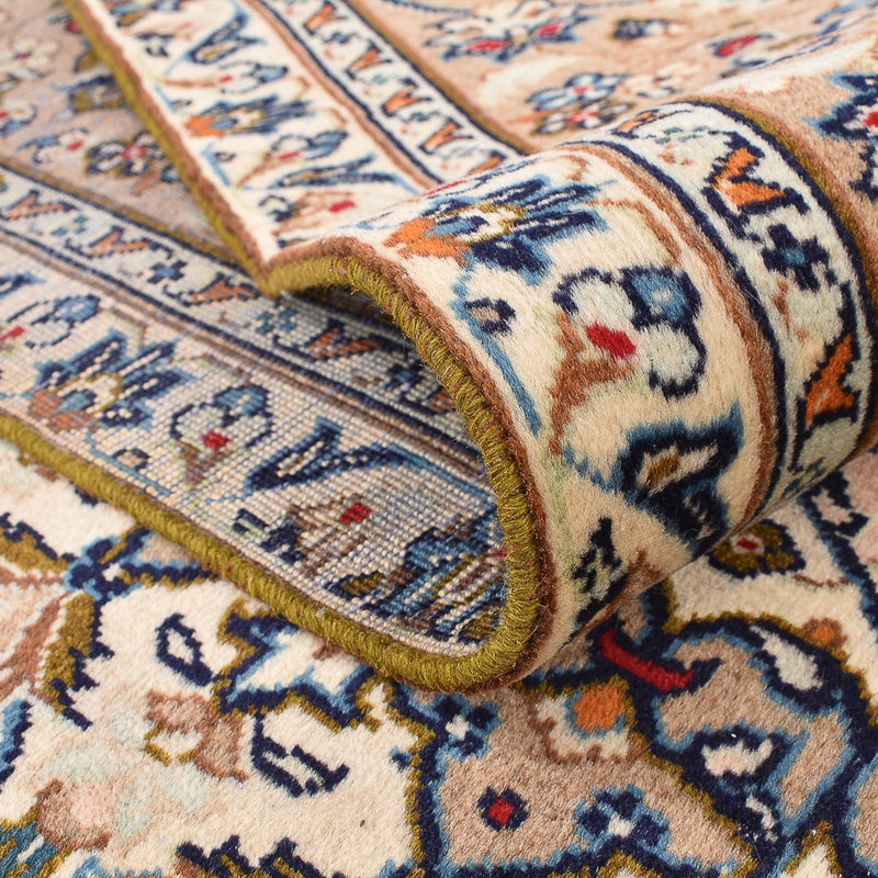 Persiska mattor - Keshan - 333 x 235 cm - ljusbeige