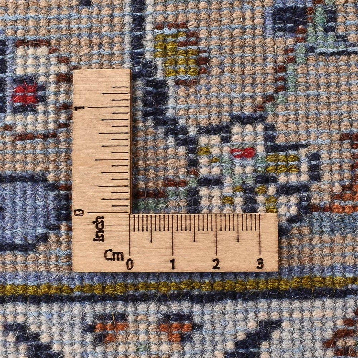 Persiska mattor - Keshan - 349 x 241 cm - ljusbeige