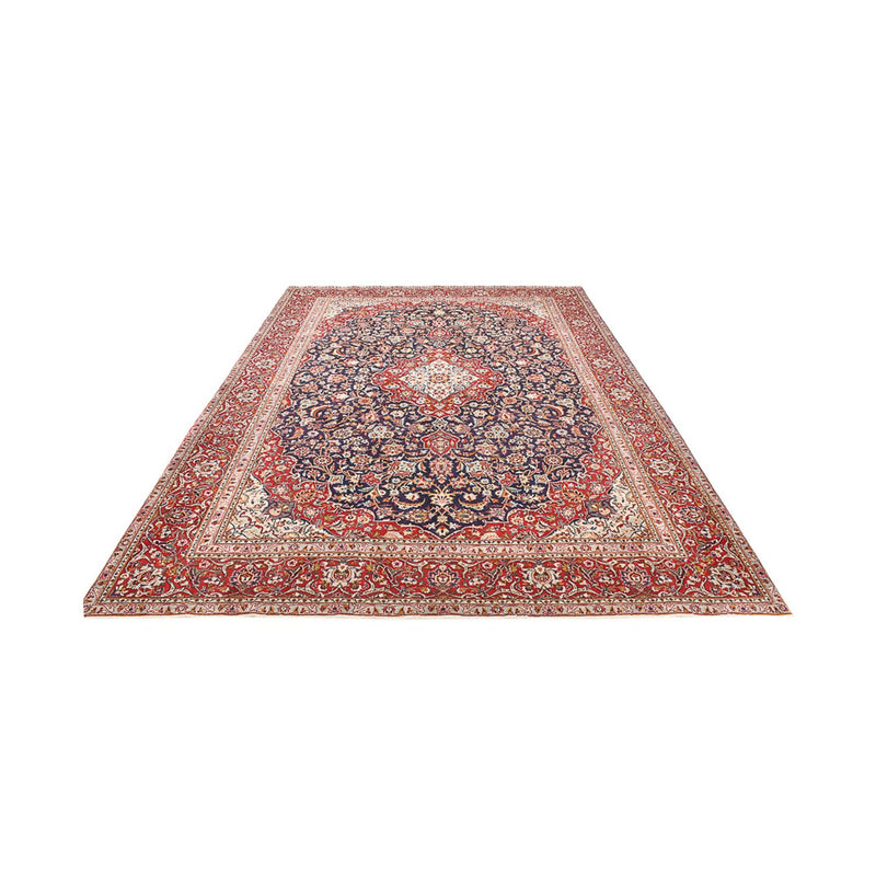 Persiska mattor - Keshan - 374 x 265 cm - mörkblå