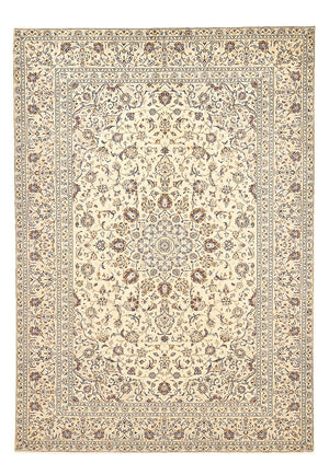 Persiska mattor - Keshan - 349 x 235 cm - sand