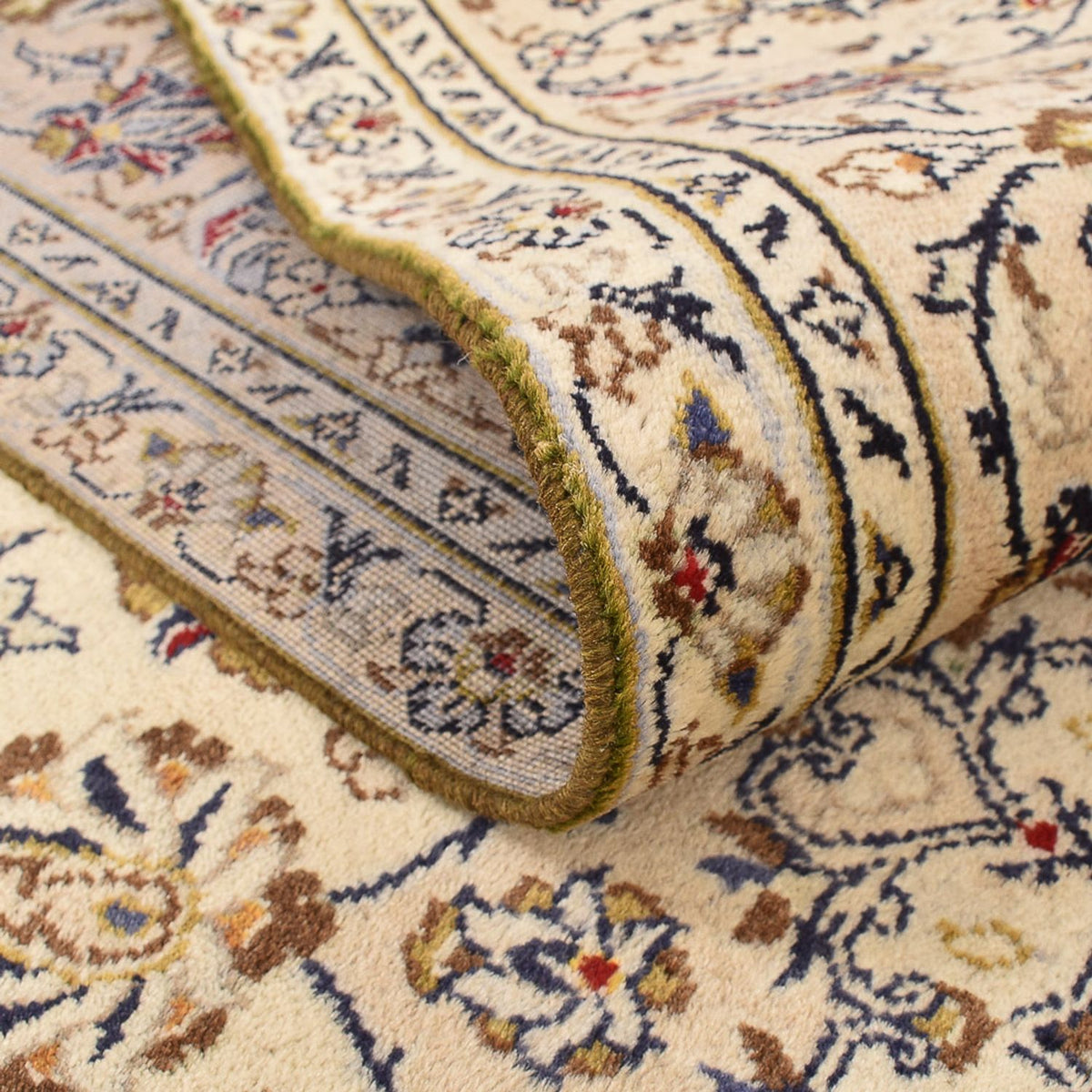 Persiska mattor - Keshan - 349 x 235 cm - sand