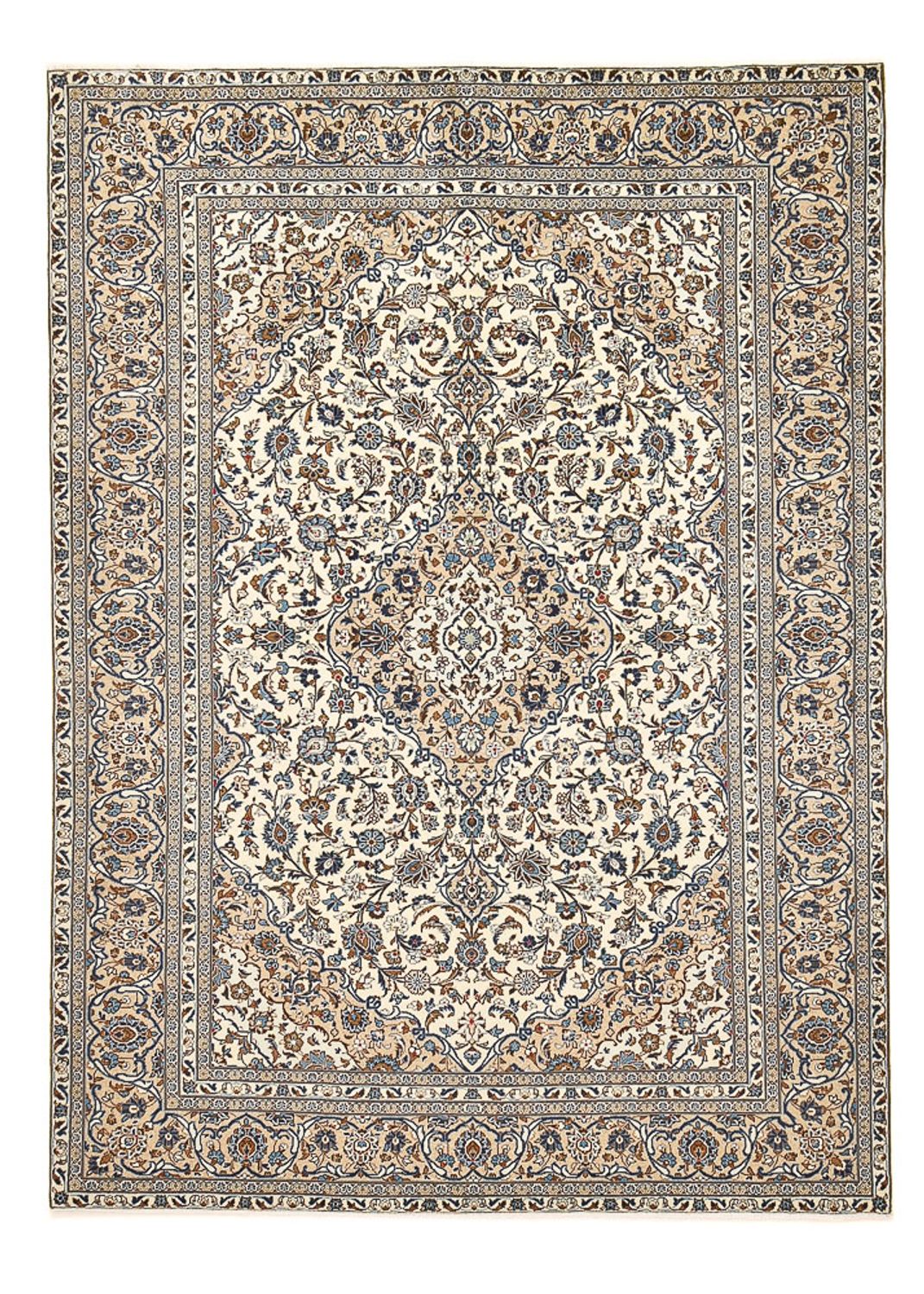 Persiska mattor - Keshan - 345 x 235 cm - sand