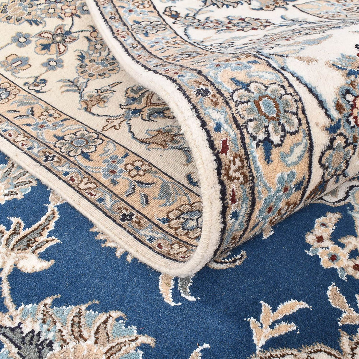Persisk matta - Nain - 293 x 244 cm - blå