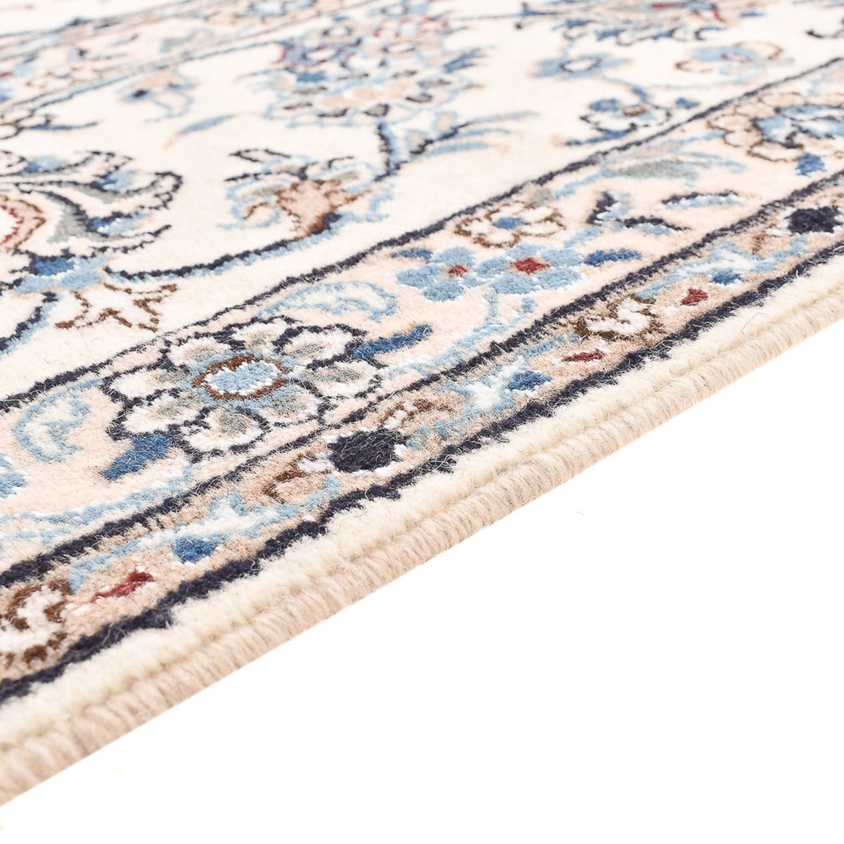 Persisk matta - Nain - 342 x 243 cm - ljusbeige