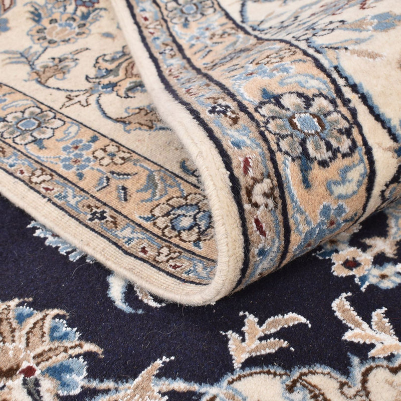 Persisk matta - Nain - 292 x 243 cm - mörkblå