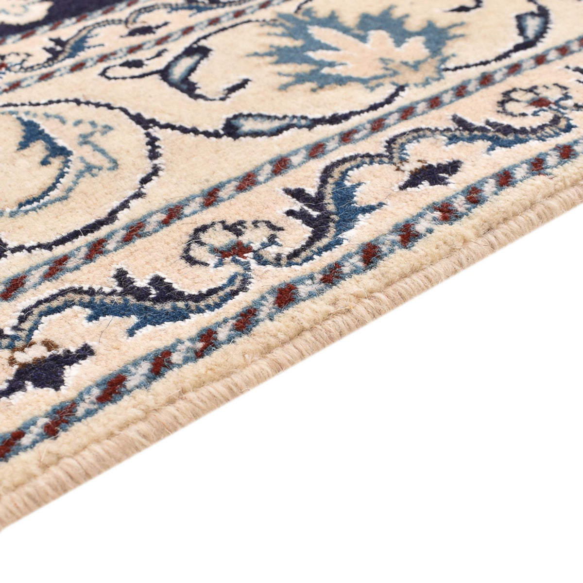 Persisk matta - Nain - 200 x 149 cm - mörkblå