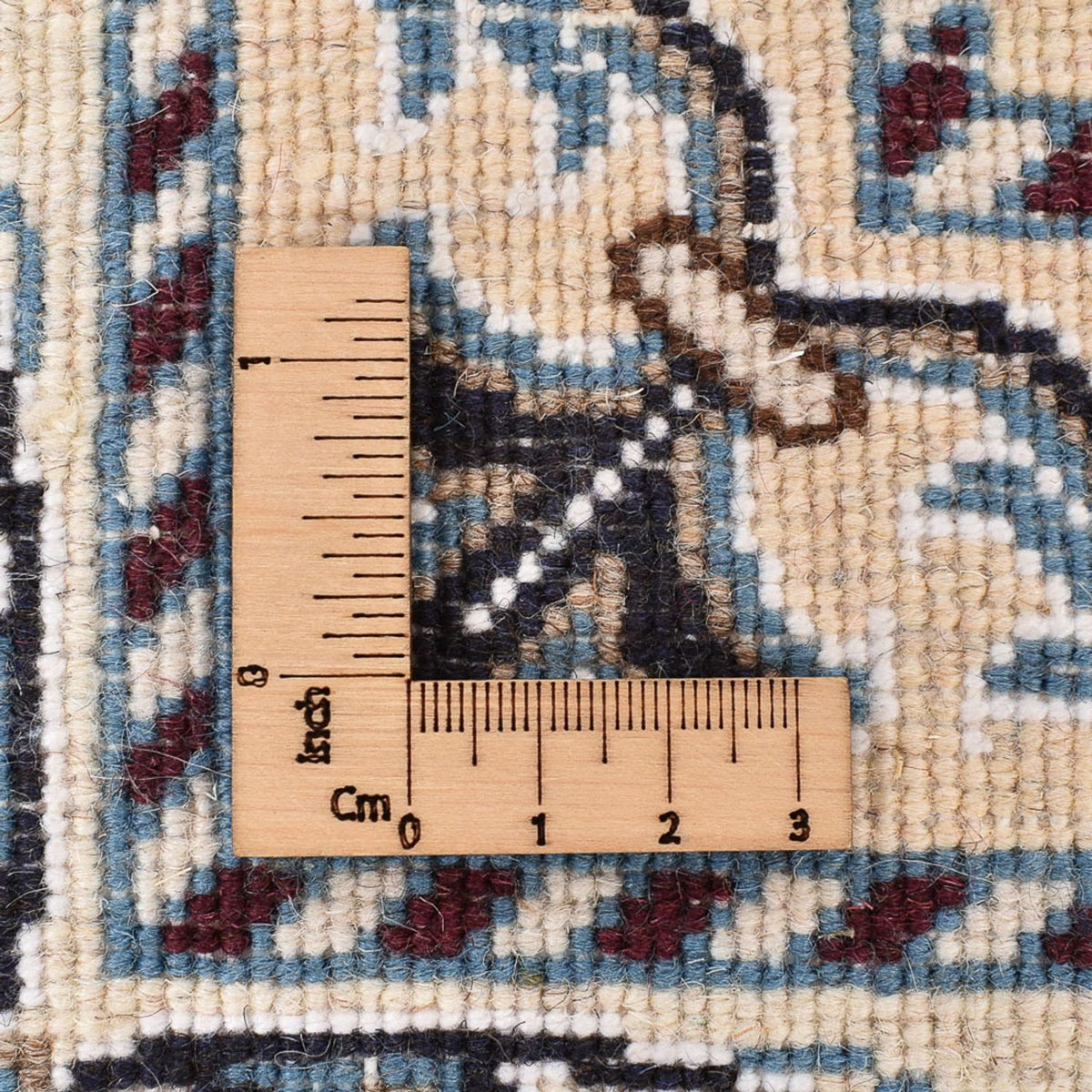 Persisk matta - Nain - 202 x 155 cm - mörkblå