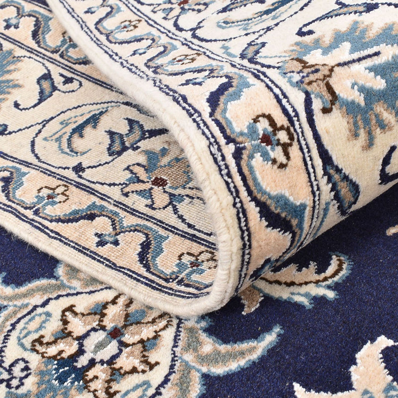 Persisk matta - Nain - 194 x 146 cm - mörkblå