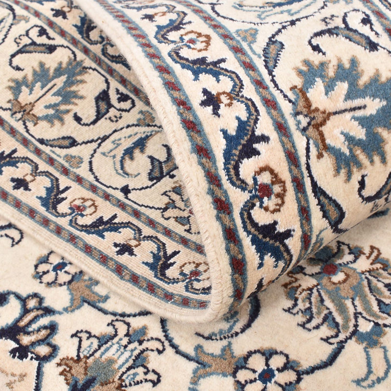 Persisk matta - Nain - 197 x 147 cm - ljusbeige